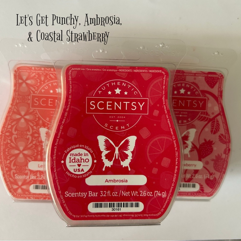 Scentsy Wax Bar Trio